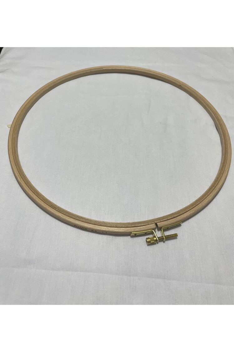 Allizol Vidalı Ahşap Nakış Kasnağı (AL 202-11), Punch Kasnağı (30,5 CM'LİK TEK KASNAK)