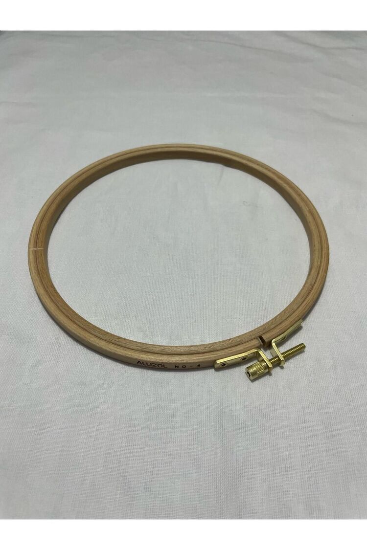 Allizol Vidalı Ahşap Nakış Kasnağı (AL 202-4), Punch Kasnağı (18,5 CM'LİK TEK KASNAK)