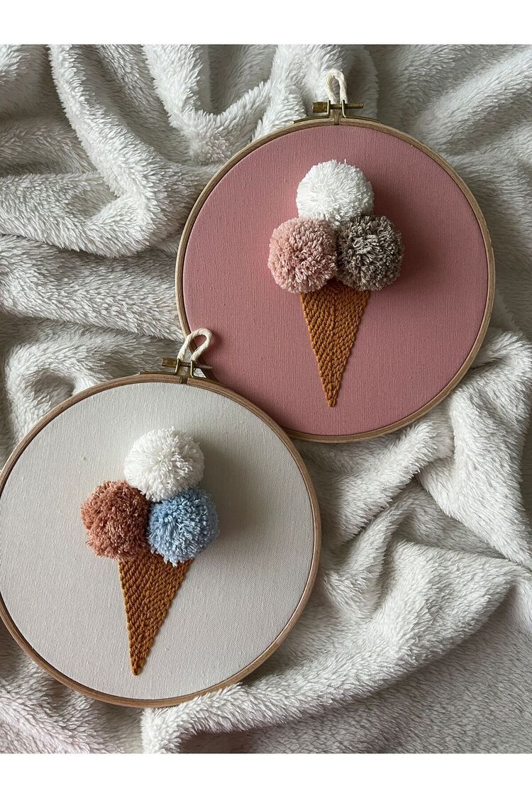 21,5cm 2'li Set Bebek Odası Dekoratif Duvar Süsü, Dekoratif Duvar Panosu, Bebek Kapı Süsü