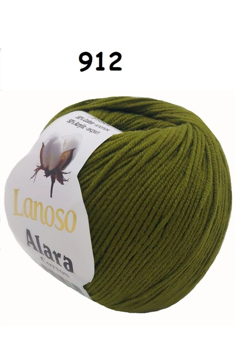 Lanoso Alara Punch ve Amigurami İpi (50Gr) Renk Kodu:912