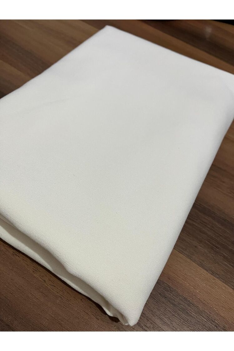 Premier 1. Kalite Duck Keten Kumaş EKRU RENGİ (100 cm x180 cm), punch kumaşı, nakış kumaşı,