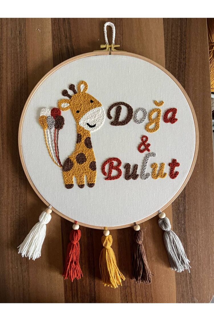 30cm- Bebek Kapı Süsü/ Hastane Odası Kapı Süsü/isimli Kapı Süsü, Isimli Duvar Panosu, Punch