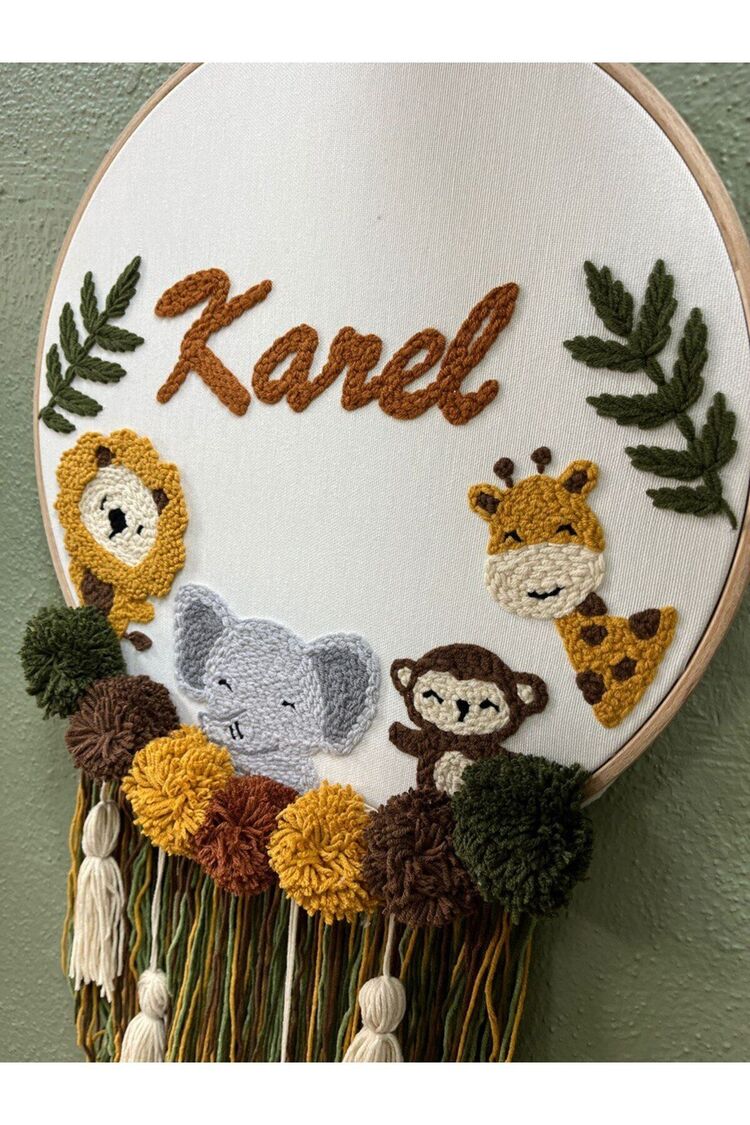 30cm- Bebek Kapı Süsü/ Hastane Odası Kapı Süsü/isimli Kapı Süsü, Isimli Duvar Panosu, Punch