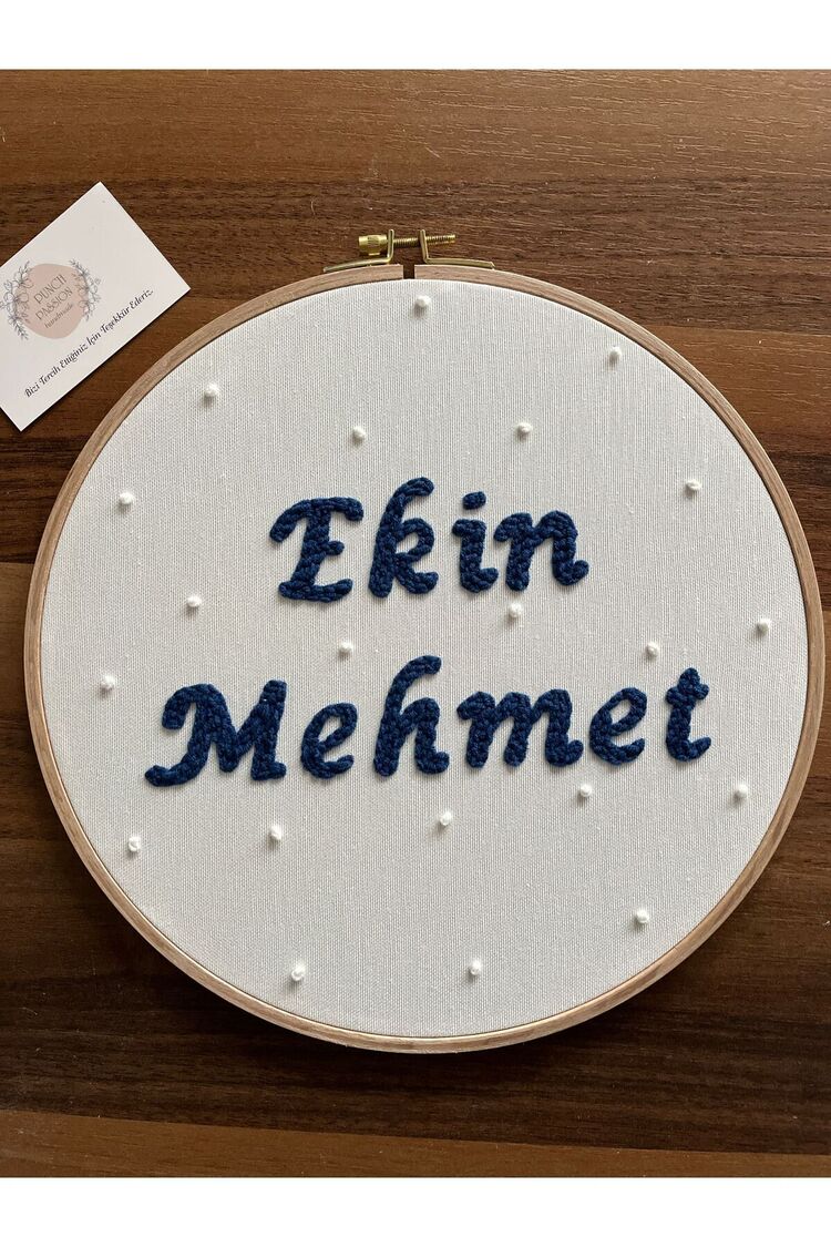 30cm- Bebek Kapı Süsü/ Hastane Odası Kapı Süsü/isimli Kapı Süsü, Isimli Duvar Panosu, Punch