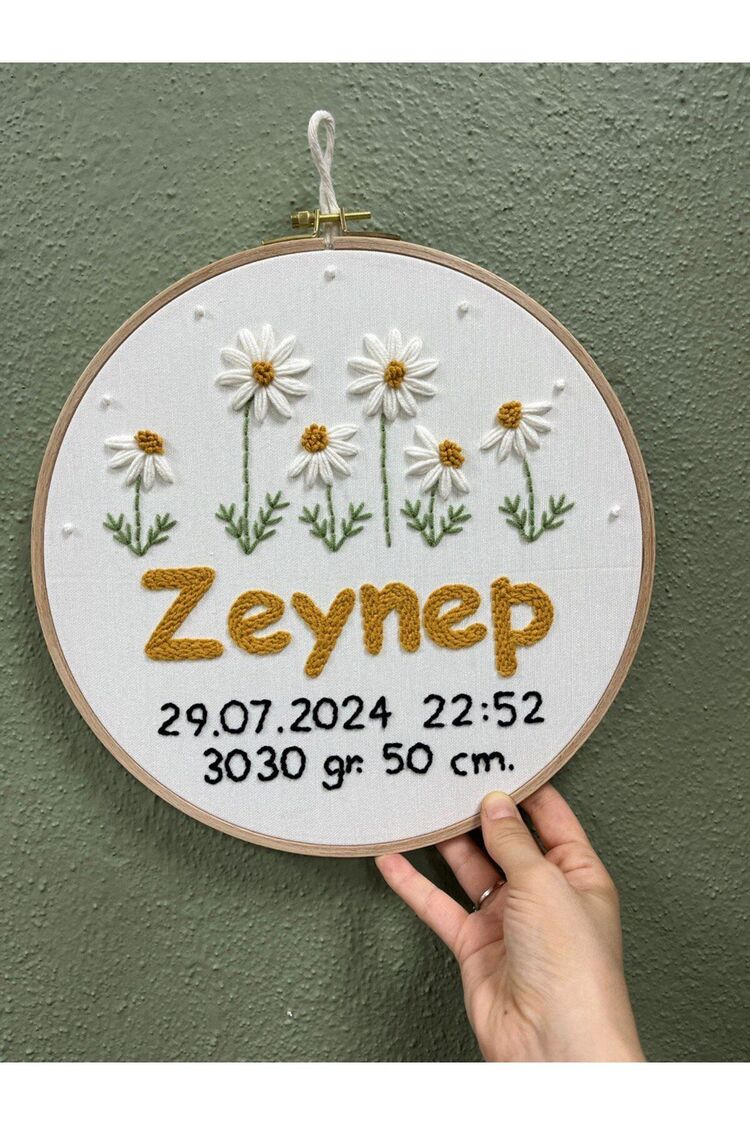30cm- Bebek Kapı Süsü/ Hastane Odası Kapı Süsü/isimli Kapı Süsü, Isimli Duvar Panosu, Punch