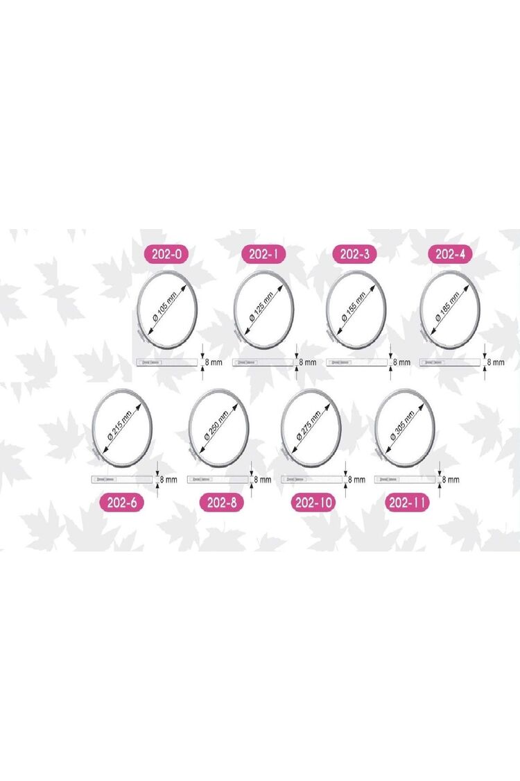 Allizol Vidalı Ahşap Nakış Kasnağı (AL 202-0), Punch Kasnağı (10,5 CM'LİK TEK KASNAK)