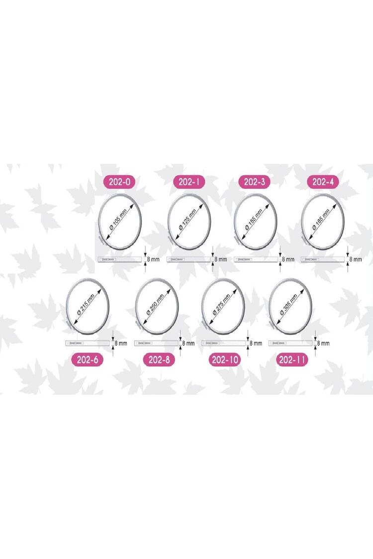 Allizol Vidalı Ahşap Nakış Kasnağı (AL 202-11), Punch Kasnağı (30,5 CM'LİK TEK KASNAK)