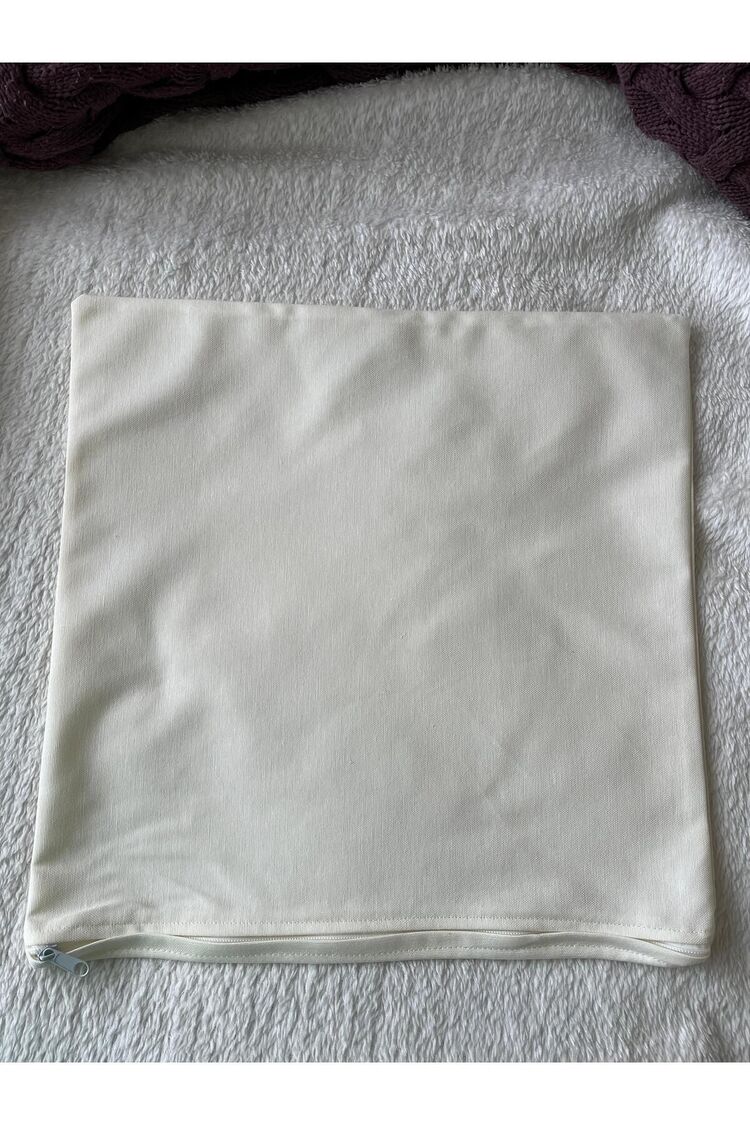 Premier Duck Keten Kırlent Kılıfı (1 adet)/ Punch İşlemeye hazır kılıf 40cmx40cm
