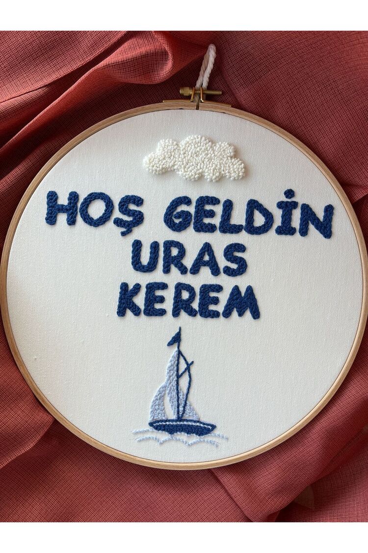 30cm- Bebek Kapı Süsü/ Hastane Odası Kapı Süsü/isimli Kapı Süsü, Isimli Duvar Panosu, Punch