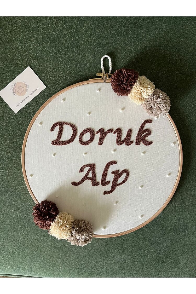 30cm- Bebek Kapı Süsü/ Hastane Odası Kapı Süsü/isimli Kapı Süsü, Isimli Duvar Panosu, Punch