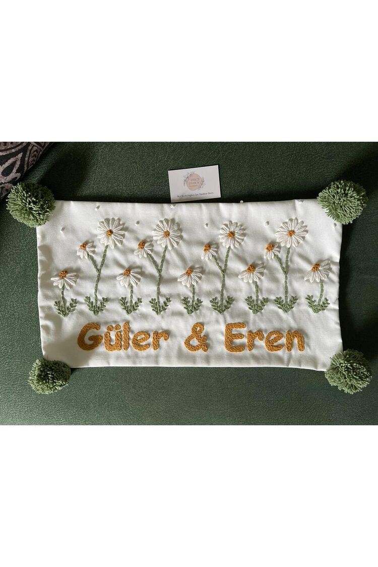 Dekoratif Kırlent Kılıfı/ Çiftlere Özel Kırlent Kılıfı/ Kişiye Özel Hediyelik/ Şık Tasarım Kırlent