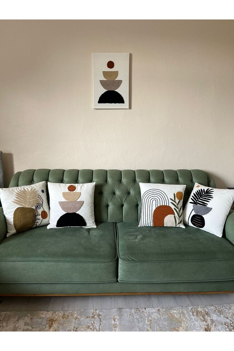 50cm x 40cm Punch Nakışlı Dekaratif Duvar Panosu/Ev dekorasyon