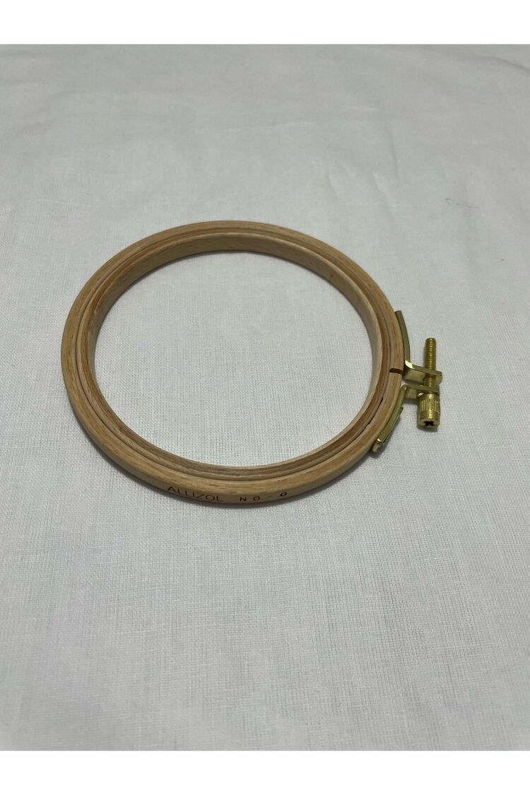 Allizol Vidalı Ahşap Nakış Kasnağı (AL 202-0), Punch Kasnağı (10,5 CM'LİK TEK KASNAK)