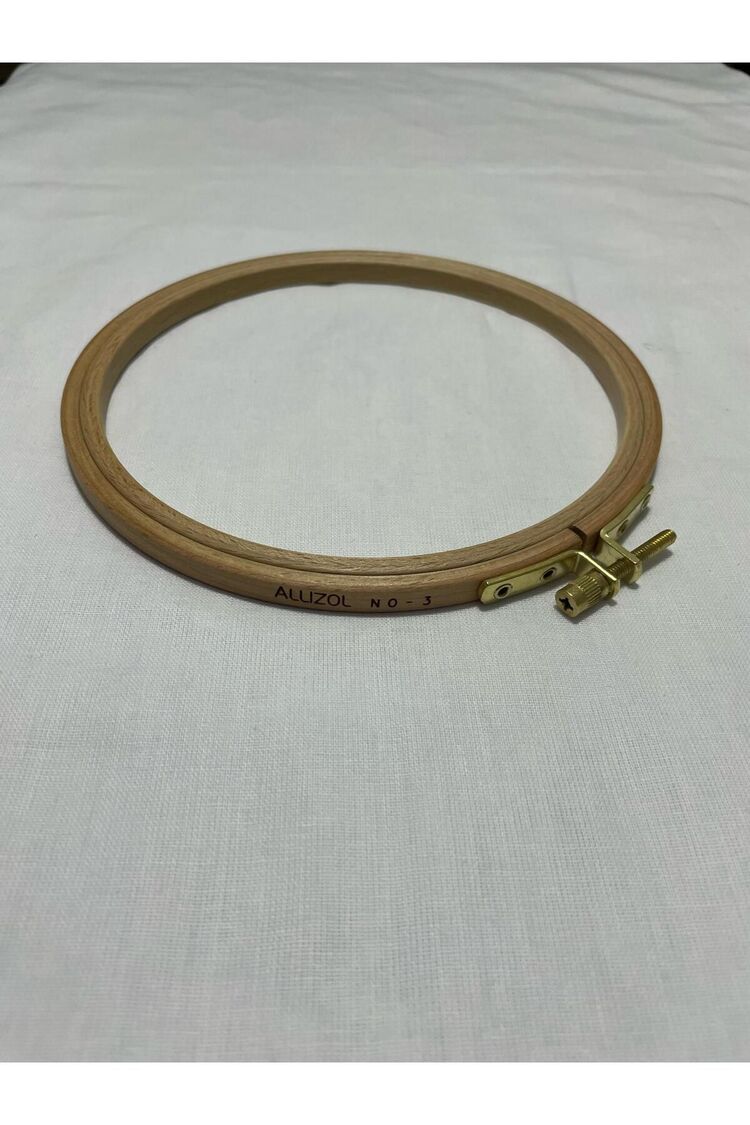 Allizol Vidalı Ahşap Nakış Kasnağı (AL 202-3), Punch Kasnağı (15,5 CM'LİK TEK KASNAK)