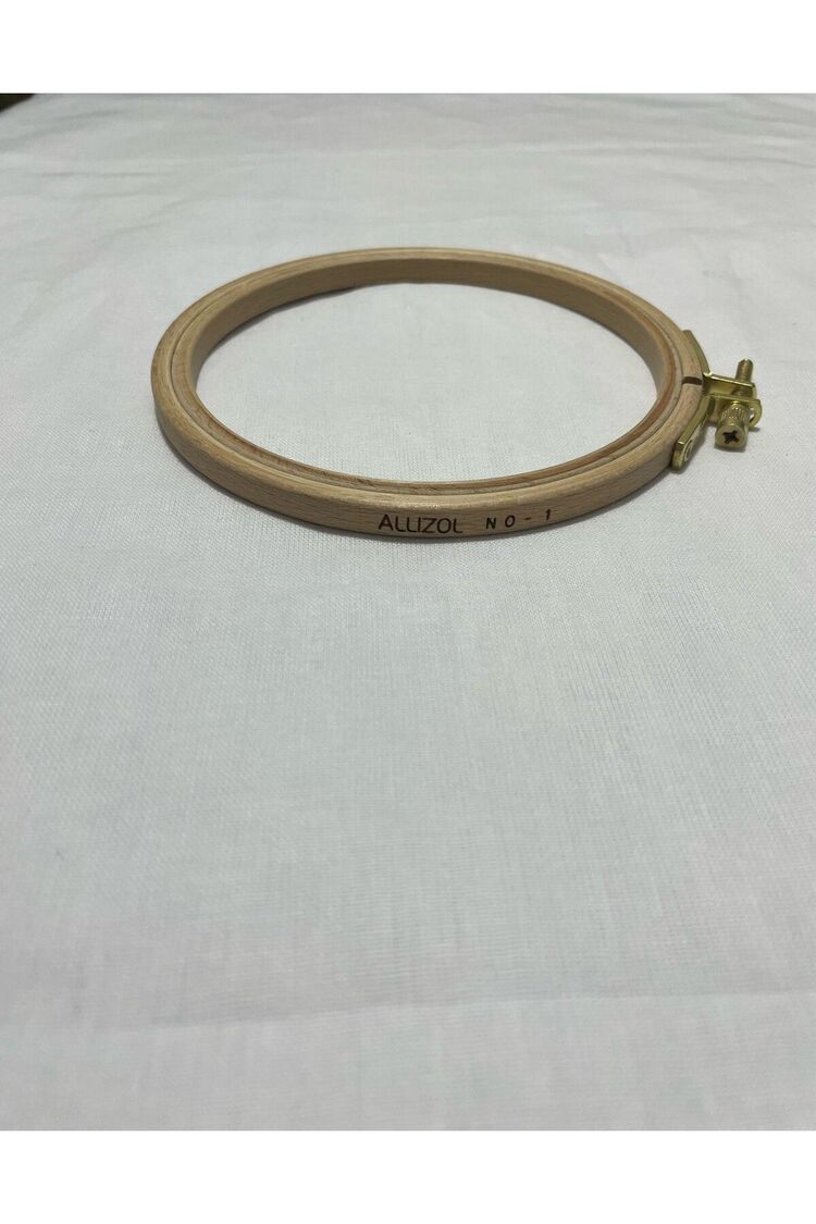 Allizol Vidalı Ahşap Nakış Kasnağı (AL 202-1), Punch Kasnağı (12,5 CM'LİK TEK KASNAK)