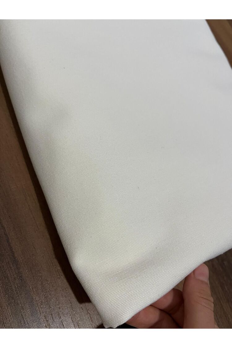 1. Kalite Duck Keten Kumaş EKRU RENGİ (100 cm x180 cm)