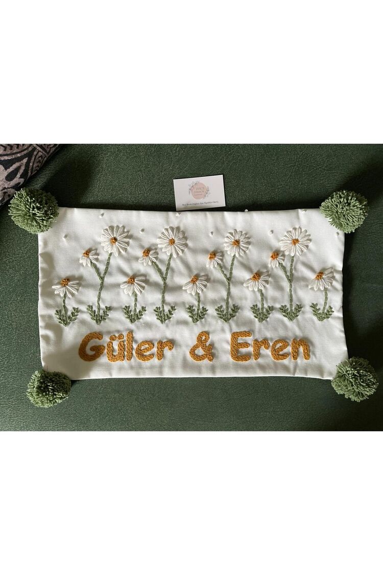 Dekoratif Kırlent Kılıfı/ Çiftlere Özel Kırlent Kılıfı/ Kişiye Özel Hediyelik/ Şık Tasarım Kırlent