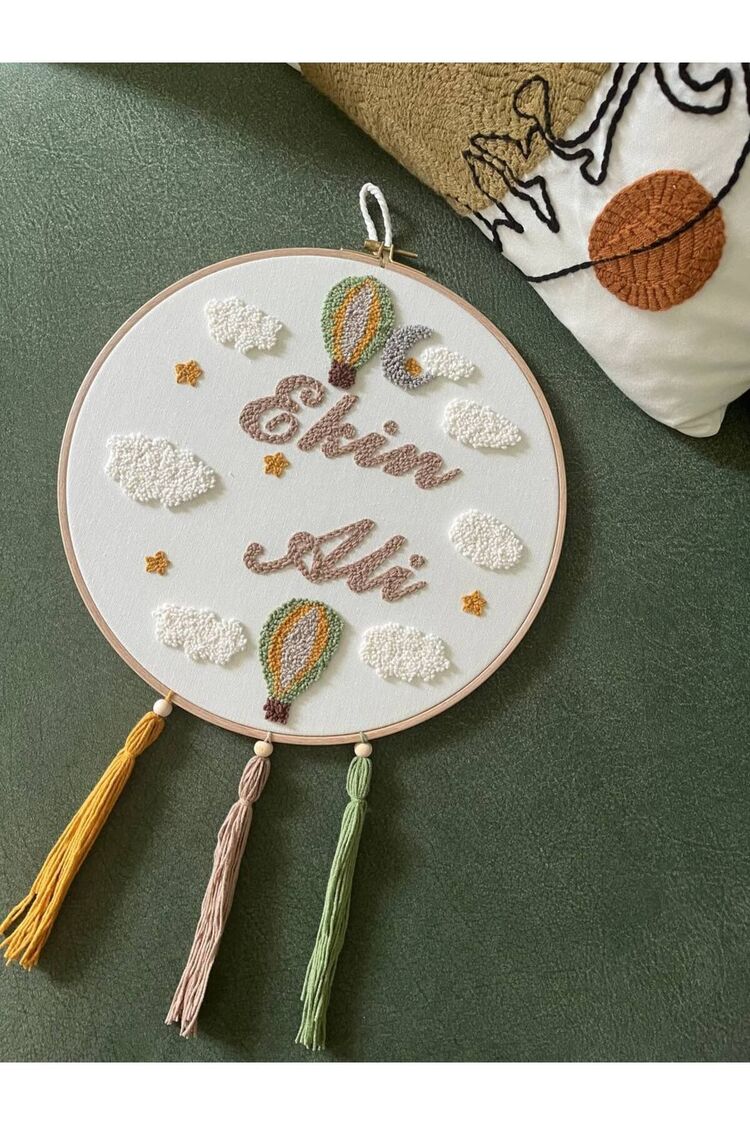 30cm- Bebek Kapı Süsü/ Hastane Odası Kapı Süsü/isimli Kapı Süsü, Isimli Duvar Panosu, Punch