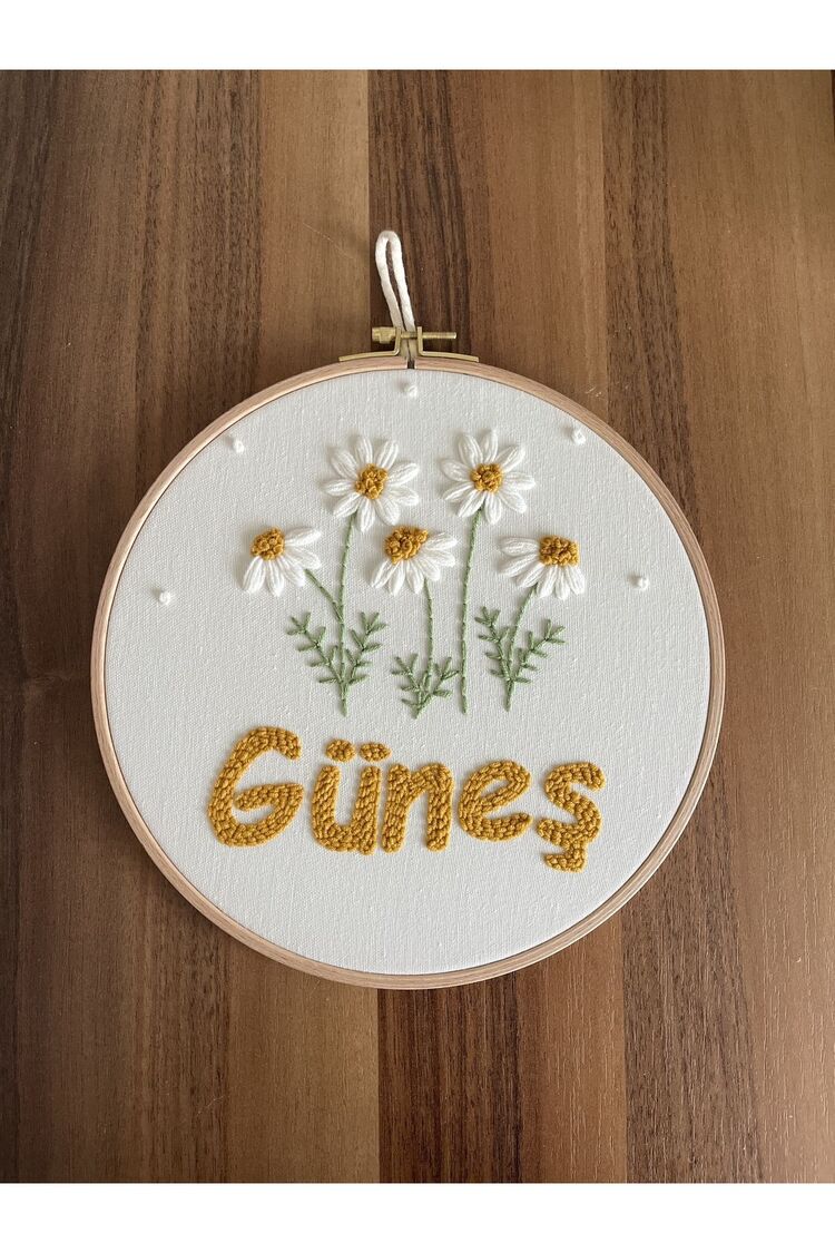 21.5cm Bebek Odası Kapı Süsü/isme Özel Punch Nakışlı Duvar Panosu/bebek Hediyelik Hastane Kapı Süsü