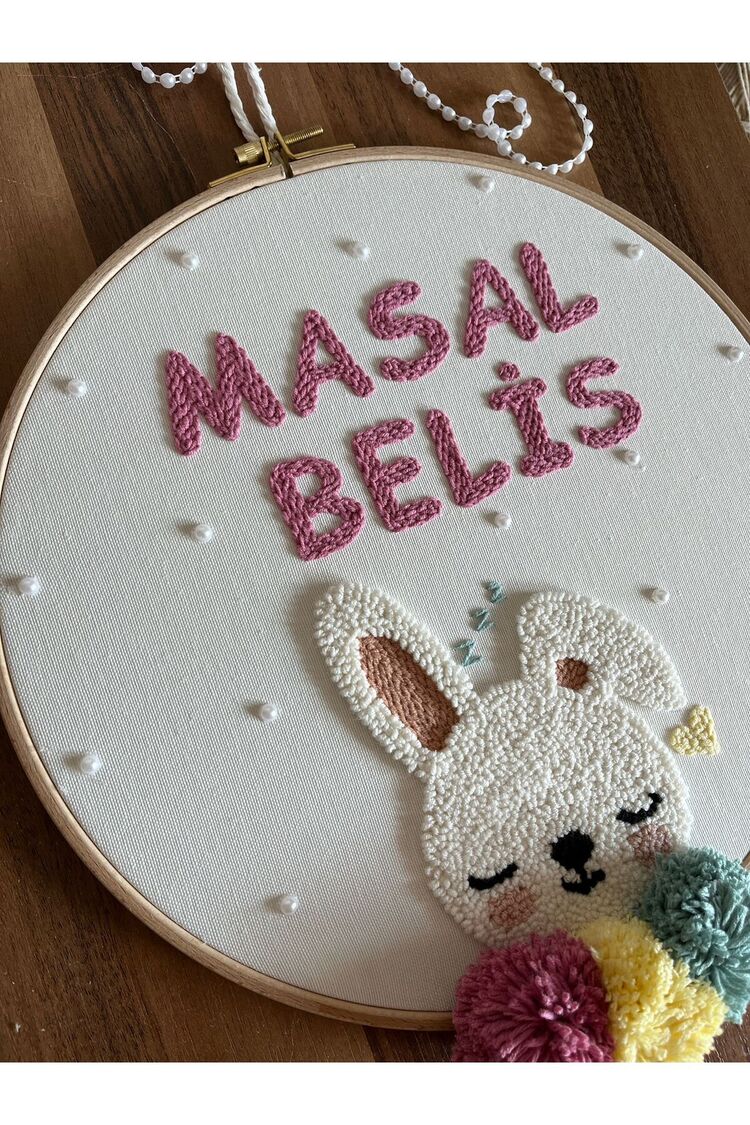 30cm- Bebek Kapı Süsü/ Hastane Odası Kapı Süsü/isimli Kapı Süsü, Isimli Duvar Panosu, Punch