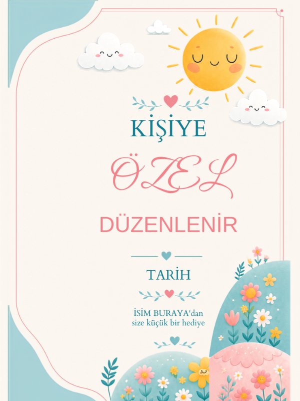 Hediyelik Set-1 Kişiye Özel 20 Adet İsimli Anahtarlık, Bebek Çocuk Doğum Günü Yenidoğan Mevlit Hediy