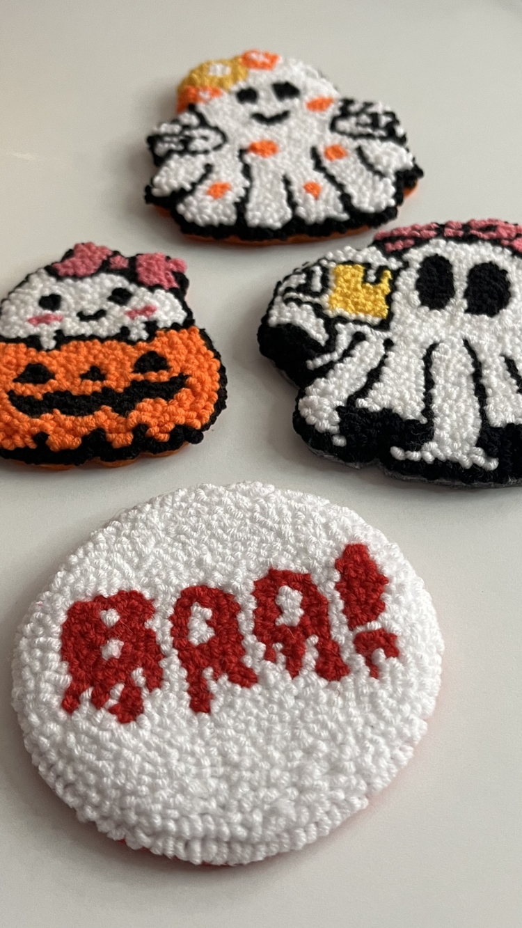 Spooky Rodeo Handmade Coasters