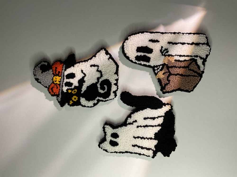 Magical Halloween Handmade Coasters