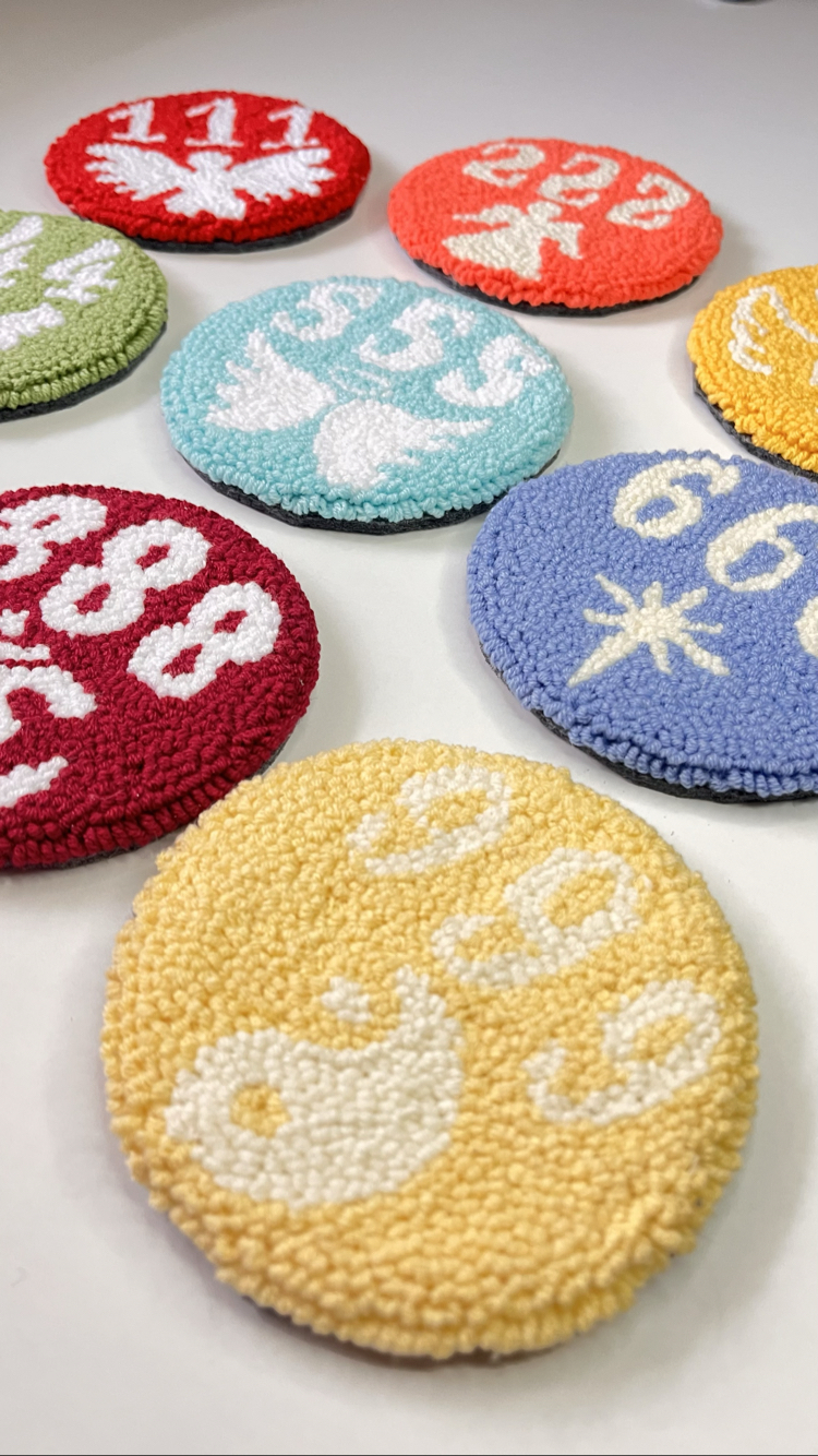 Angel Numbers Coasters