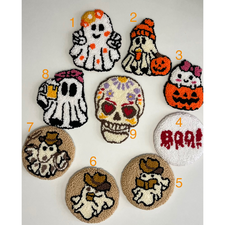 Spooky Rodeo Handmade Coasters