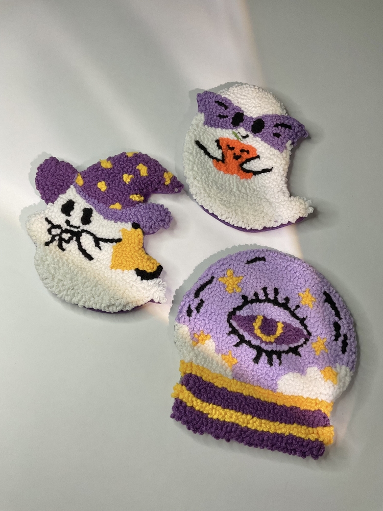 Magical Halloween Handmade Coasters