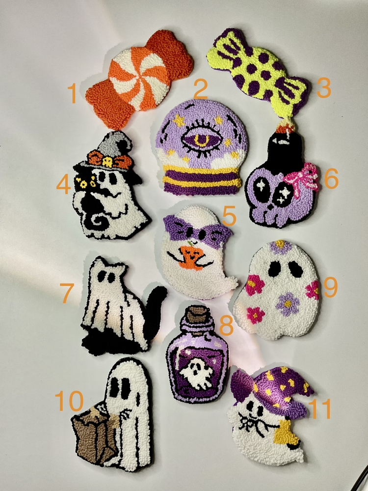Magical Halloween Handmade Coasters