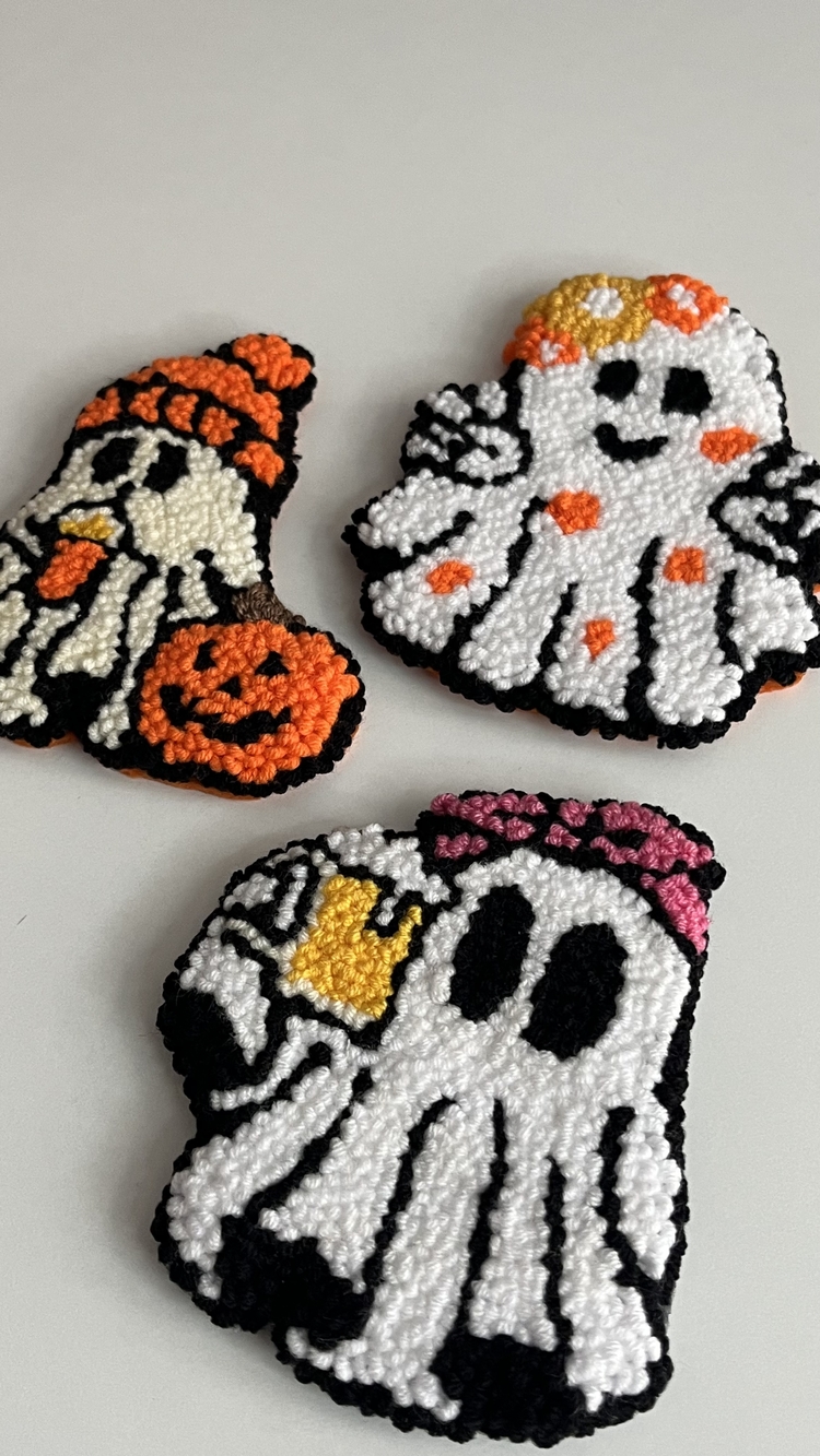 Spooky Rodeo Handmade Coasters