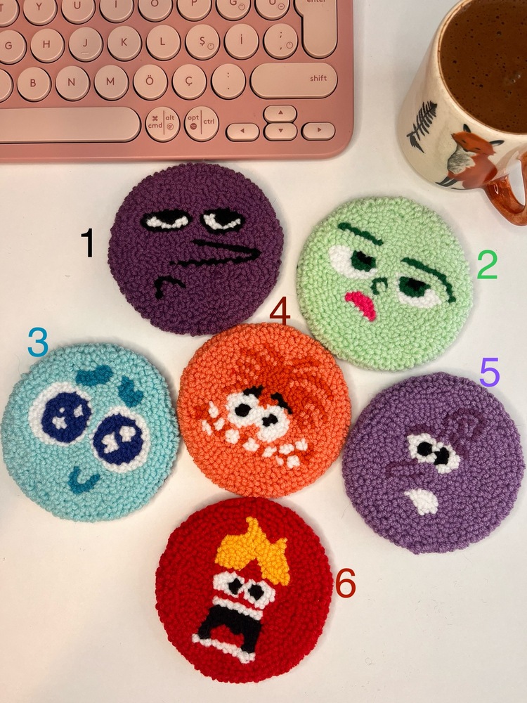 Inside Out Coasters