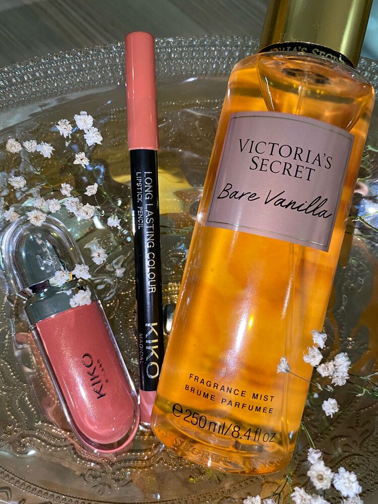 Vs vücut spreyi ve Kiko gloss seti