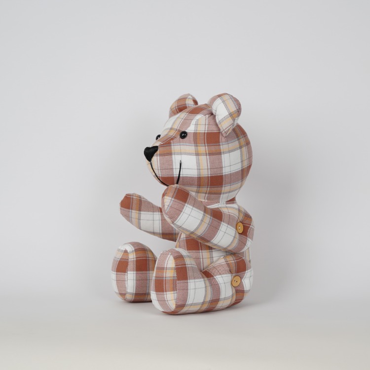 TURUNCU EKOSE TEDDY BEAR