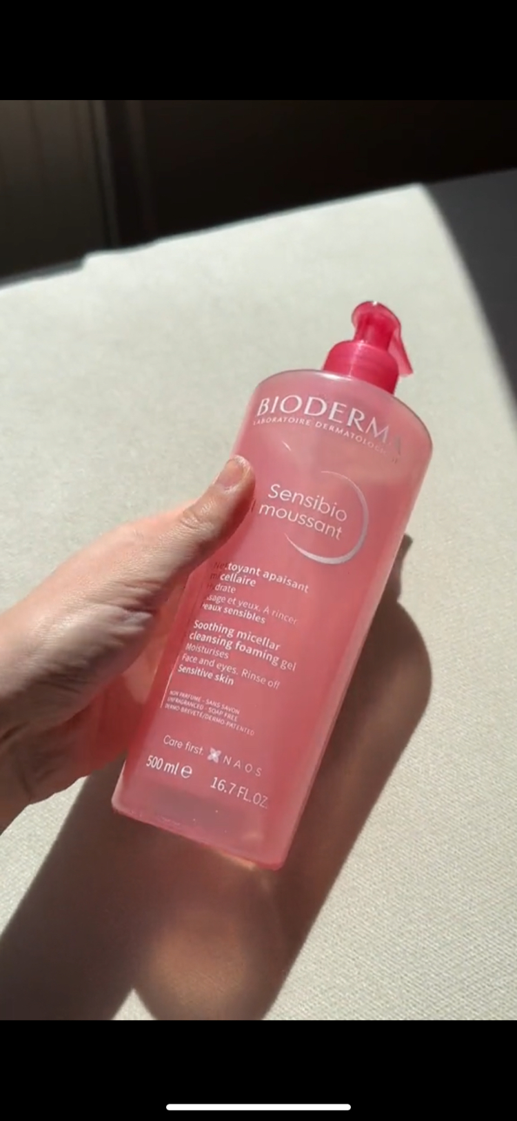 ✨ Bioderma Sensibio H2O Pembe Yüz Temizleme Jeli ✨
