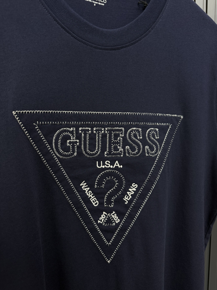 Guess T-shirt Premium Lacivert 