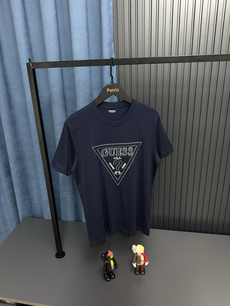 Guess T-shirt Premium Lacivert 