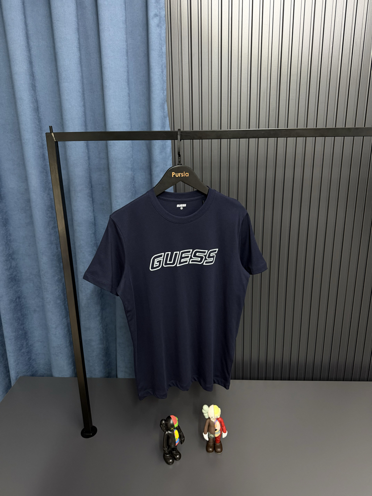 Guess T-shirt Premium Lacivert 