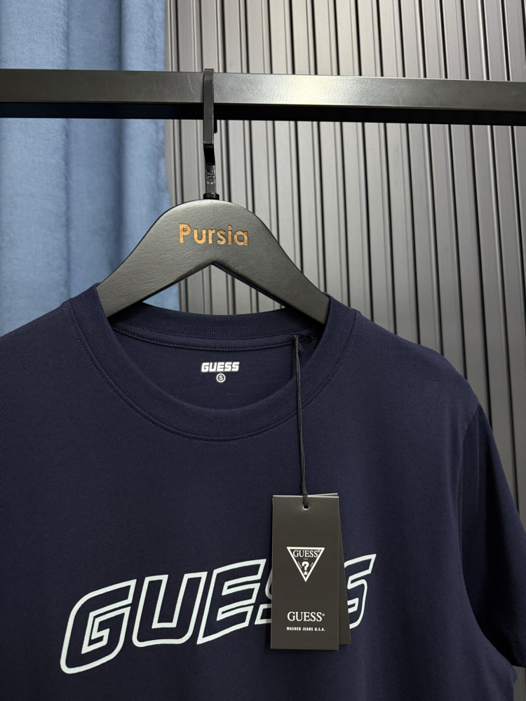Guess T-shirt Premium Lacivert 