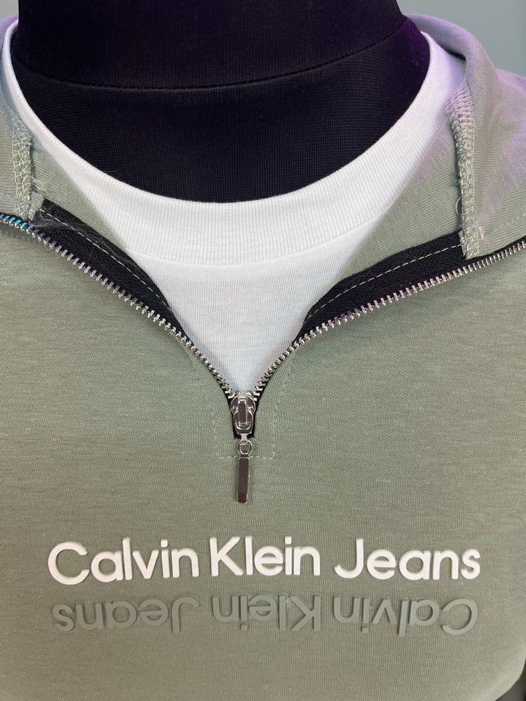 Calvin Klein Yarım Fermuar – A Kalite Premium Kumaş