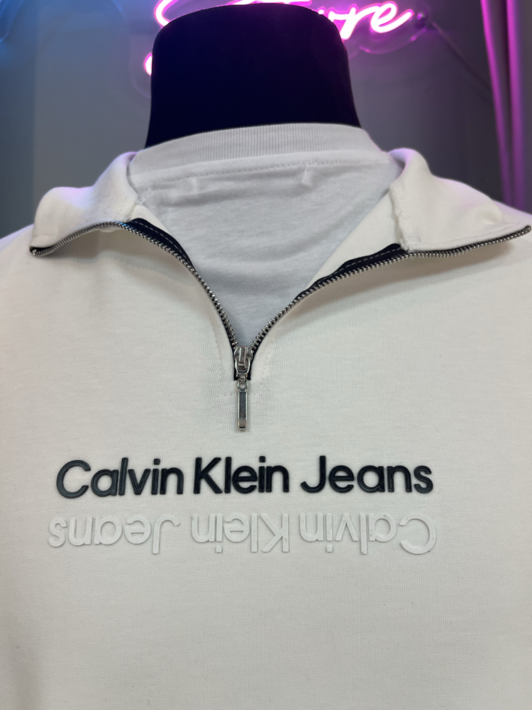 Calvin Klein Yarım Fermuar – A Kalite Premium Kumaş