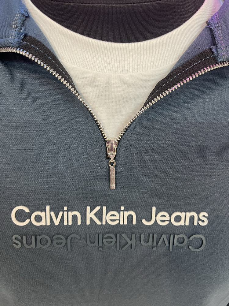 Calvin Klein Yarım Fermuar – A Kalite Premium Kumaş