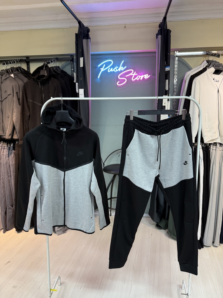 Nike Tech Gri Siyah Esorfman Takimi – Erkek Spor Giyim