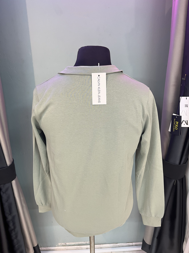 Calvin Klein Yarım Fermuar – A Kalite Premium Kumaş