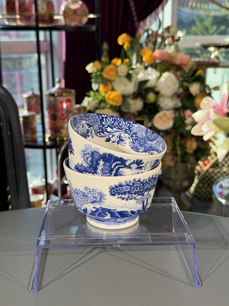 Spode Blue Italian Açık Şekerlik