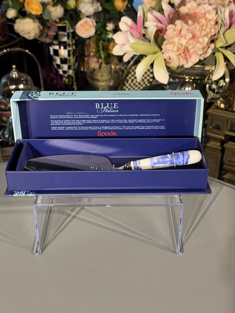 Spode Blue Italian Servis Spatulası