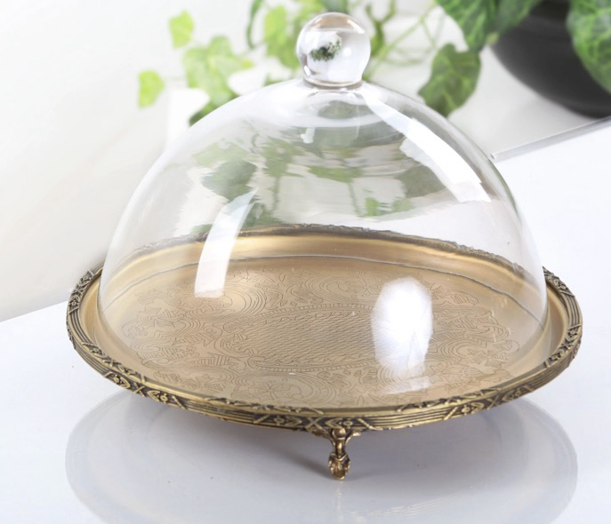 METAL 30 CM KAPAKLI FANUS ANTİK