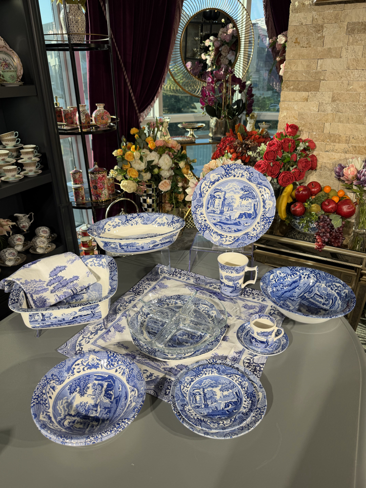 Spode Blue Italian Cottage Kupa