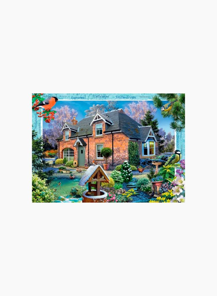 Ravensburger ''Snowdrop Cottage'' 1000 Parça